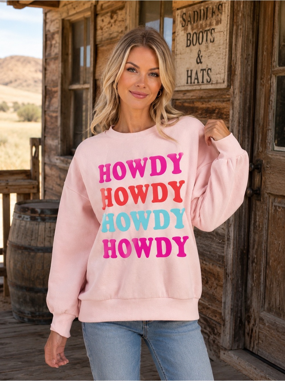 New Katydid Howdy Sweatshirt